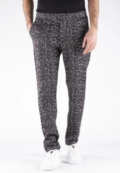 PRINT STYLE - Stoffhose - Vizone Black