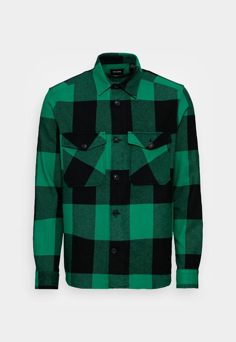 Only & Sons ONSMILO OVERSHIRT - Hemd - Verdant Green 3 Only & Sons ONSMILO OVERSHIRT - Hemd - Verdant Green
