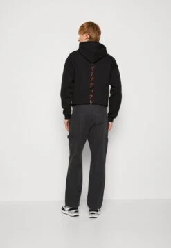 Abercrombie & Fitch WORKWEAR PANT - Stoffhose - Washed Black -Indicode Jeans Verkäufe 042a34f37b324fa185bc883119c1587a