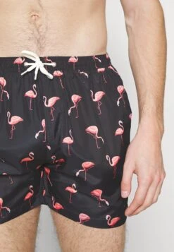 BRAVE SOUL VALENCIA - Badeshorts - Navy/pink -Indicode Jeans Verkäufe 0890b9531f6a4542bd5c054a6dca7e4c