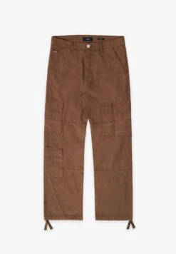 MULTI POCKET PANTS - Cargohose - Brown -Indicode Jeans Verkäufe 14521f87c45a4e91b664ab36200a4a63