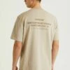 SEAMUS - T-Shirt Print - Beige 1 SEAMUS - T-Shirt Print - Beige -Indicode Jeans Verkäufe 1605e50df3ed443895c38c6086268491