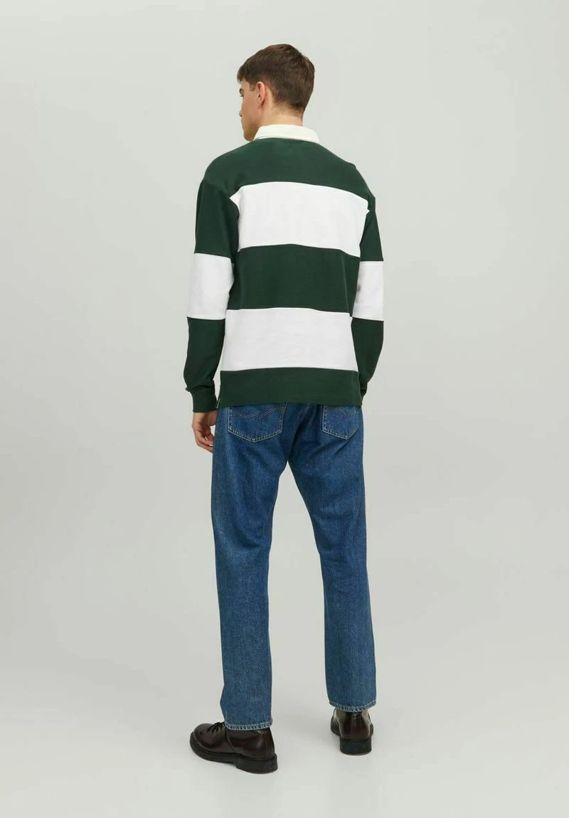 JACK&JONES Premium PREMIUM GESTREIFTES - Poloshirt - Sycamore 5 JACK&JONES Premium PREMIUM GESTREIFTES - Poloshirt - Sycamore – Bild 3