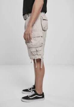 Brandit SAVAGE VINTAGE - Shorts - White -Indicode Jeans Verkäufe 19d22fd582414365b809266d41c1bb60