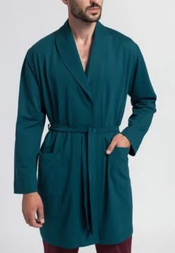 VLAD - Bademantel - Turquoise