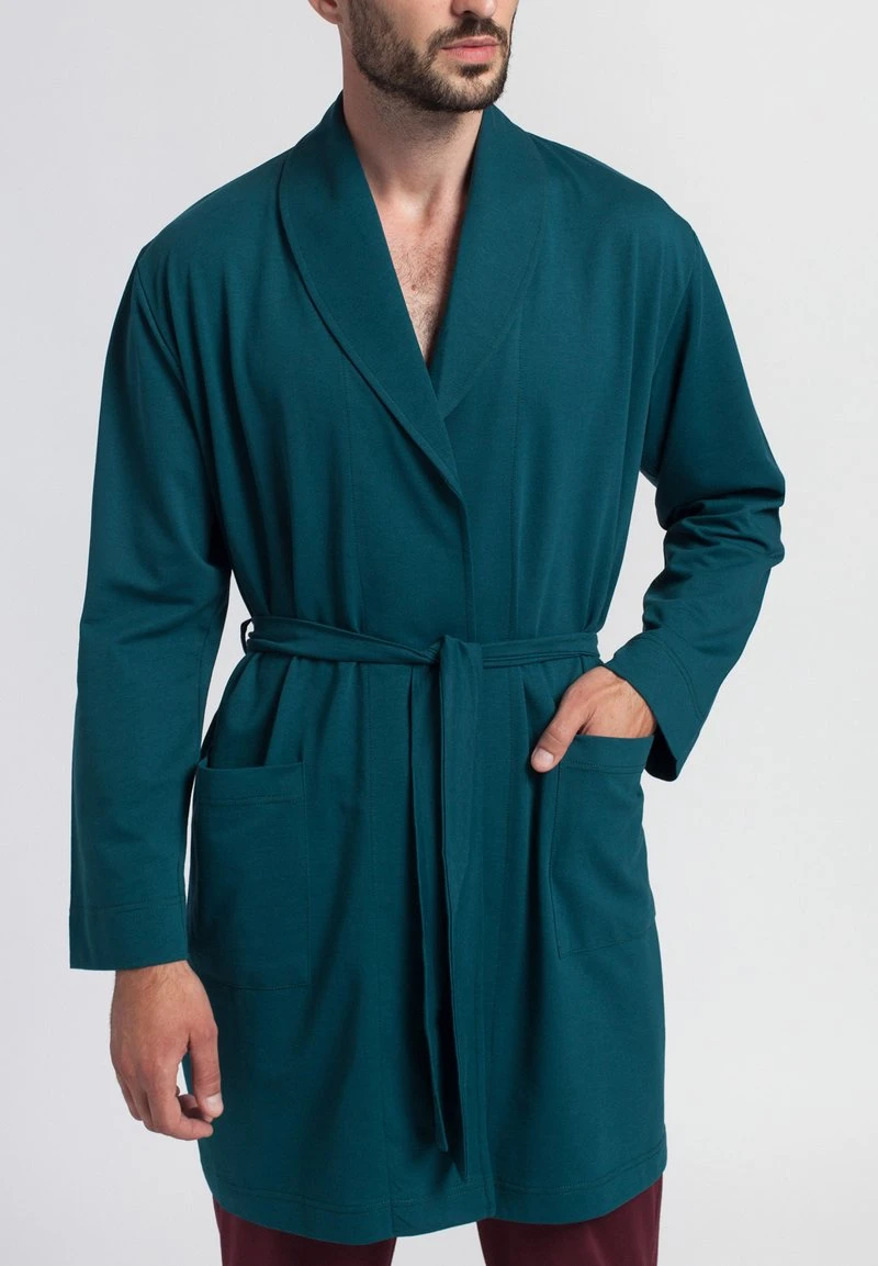 VLAD - Bademantel - Turquoise 3 VLAD - Bademantel - Turquoise