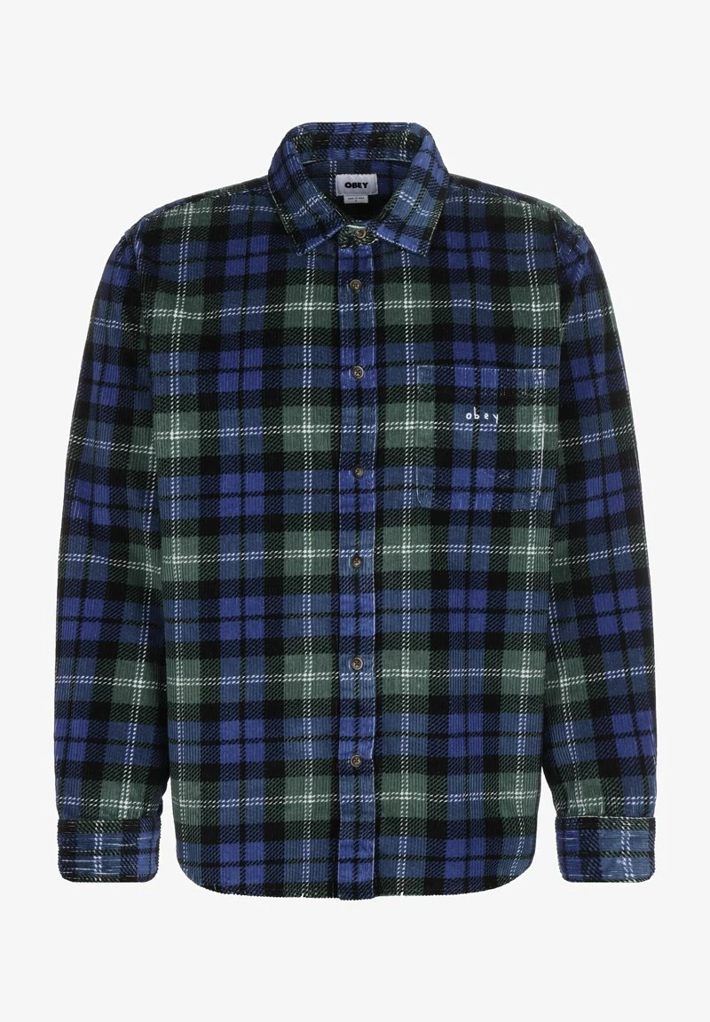 Obey Clothing LANGARM ANDREW - Hemd - Dark Cedar Multi 5 Obey Clothing LANGARM ANDREW - Hemd - Dark Cedar Multi – Bild 3