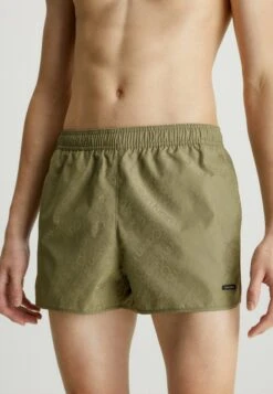 Calvin Klein Swimwear RUNNER - Badeshorts - New Basil -Indicode Jeans Verkäufe 27e20cb232644567836ca669a0d28a38 1