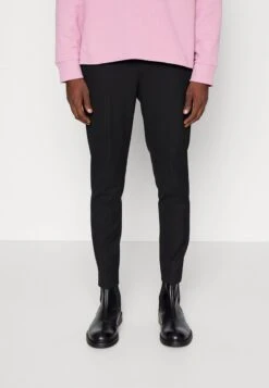 THE STAND ALONE TROUSER - Stoffhose - Black -Indicode Jeans Verkäufe 2a2190fcc182455a9df1e64b3572e6ac 1