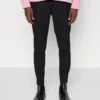 THE STAND ALONE TROUSER - Stoffhose - Black