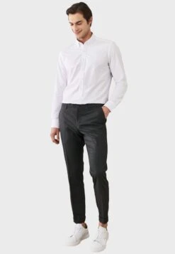 SLIM FIT SIDE POCKET - Stoffhose - Anthracite -Indicode Jeans Verkäufe 2b79a89080614783a9bafe1d1c49817c