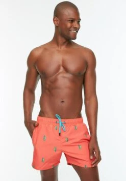 Trendyol Badeshorts - Red -Indicode Jeans Verkäufe 2ba0c9fe73734dc68a66700d497b47fe