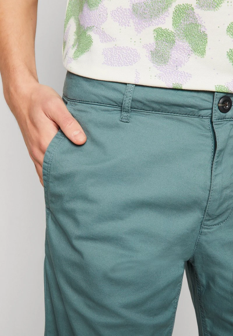 Tom Tailor SLIM BERMUDA - Shorts - Deep Bluish Green 6 Tom Tailor SLIM BERMUDA - Shorts - Deep Bluish Green – Bild 4
