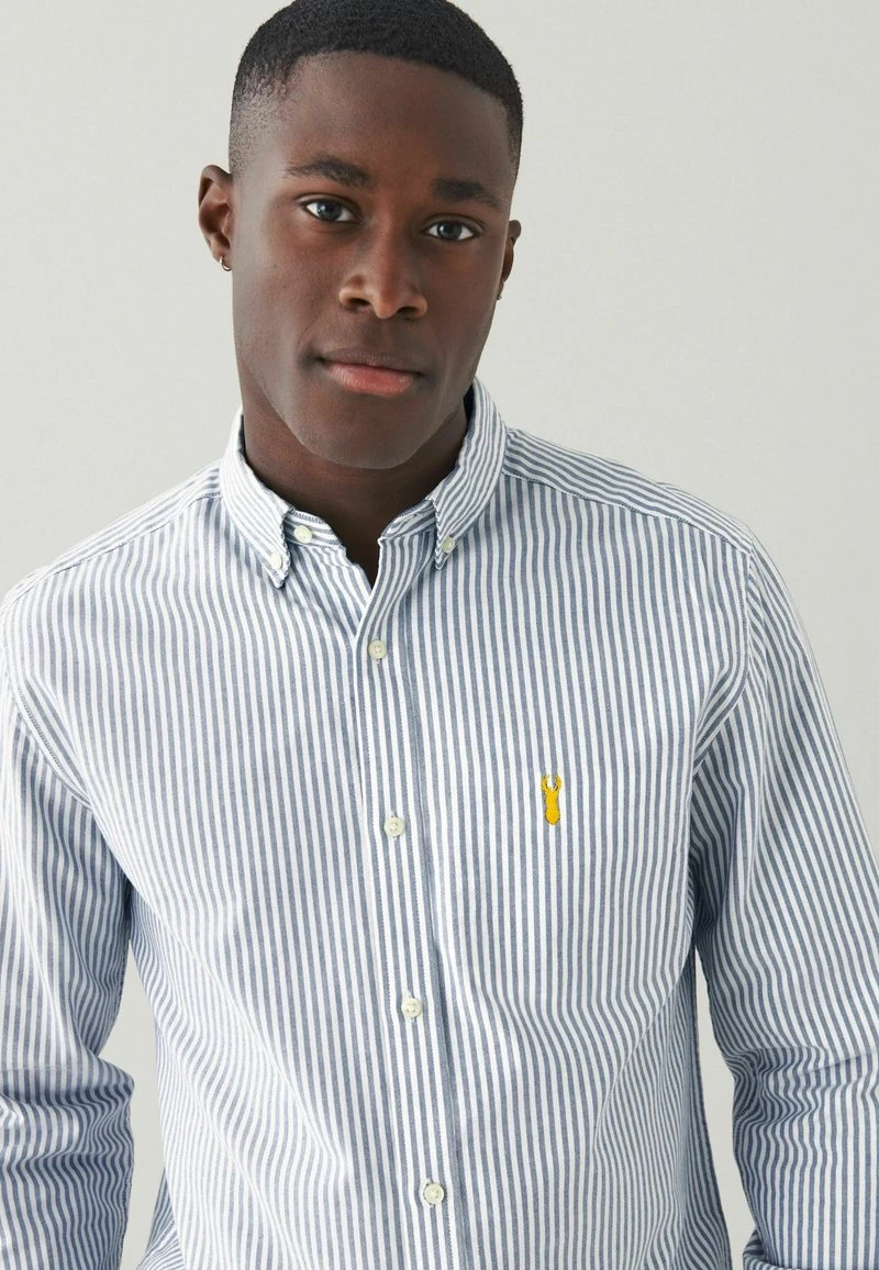 Next STRIPE ROLL SLEEVE - Hemd - Blue 7 Next STRIPE ROLL SLEEVE - Hemd - Blue – Bild 5