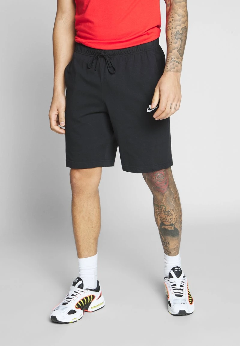 Nike Sportswear CLUB - Shorts - Black/white 3 Nike Sportswear CLUB - Shorts - Black/white
