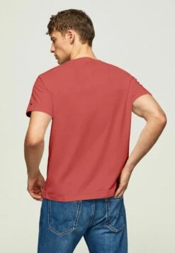 Pepe Jeans DAVID RUNDHALS KURZ - T-Shirt Print - Studio Red -Indicode Jeans Verkäufe 35966dba738549c0a2209951ba86cc94