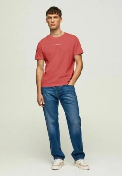 Pepe Jeans DAVID RUNDHALS KURZ - T-Shirt Print - Studio Red -Indicode Jeans Verkäufe 378e53650906411d9c9e2aa96dc42aa5