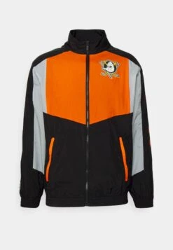 Fanatics NHL ANAHEIM DUCKS SEASONAL FRANCHISE JACKET - Vereinsmannschaften - Black/dark Orange/sport Gray/dark Orange -Indicode Jeans Verkäufe 39537d7dcbc24bb792912e5c416afe08