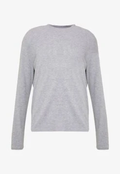 NN07 CLIVE - Langarmshirt - Grey Melange -Indicode Jeans Verkäufe 3966056206194de5918aa2743303ef05