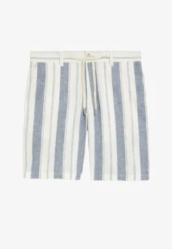 Marks & Spencer LINEN RICH HALF ELASTICATED - Shorts - Multi -Indicode Jeans Verkäufe 3af02a7faecf48b985e831dec36db95b