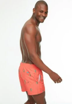 Trendyol Badeshorts - Red -Indicode Jeans Verkäufe 40afa795d6d648e898deb86b15eb6ec5