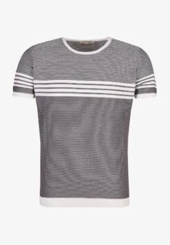 T-Shirt Print - Ecru-dunkelgrau -Indicode Jeans Verkäufe 426788a56048471690b7fa8c43644390