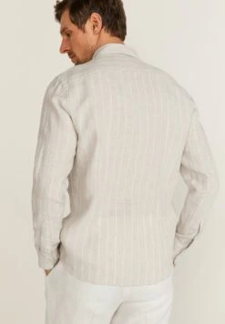 DANTE - Hemd - Beige Stripe -Indicode Jeans Verkäufe 4373094f2b9b46e69000ad608f4b48f7