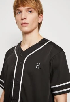 HUF COMMUNITY HAND BASEBALL UNISEX - Hemdbluse - Black -Indicode Jeans Verkäufe 439eeafa14054d138ac77ced4a096a2c