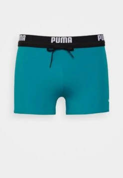 Puma SWIM MEN LOGO TRUNK - Badehose Pants - Teal -Indicode Jeans Verkäufe 44583acc53a7483f9f5cc1774850038c