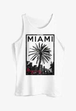 TANK MIAMI BEACH PALMEN SKYLINE NEVERLESS - Top - Schwarz -Indicode Jeans Verkäufe 4bd9ae55d8fc484cba33e12cbfe07ed8