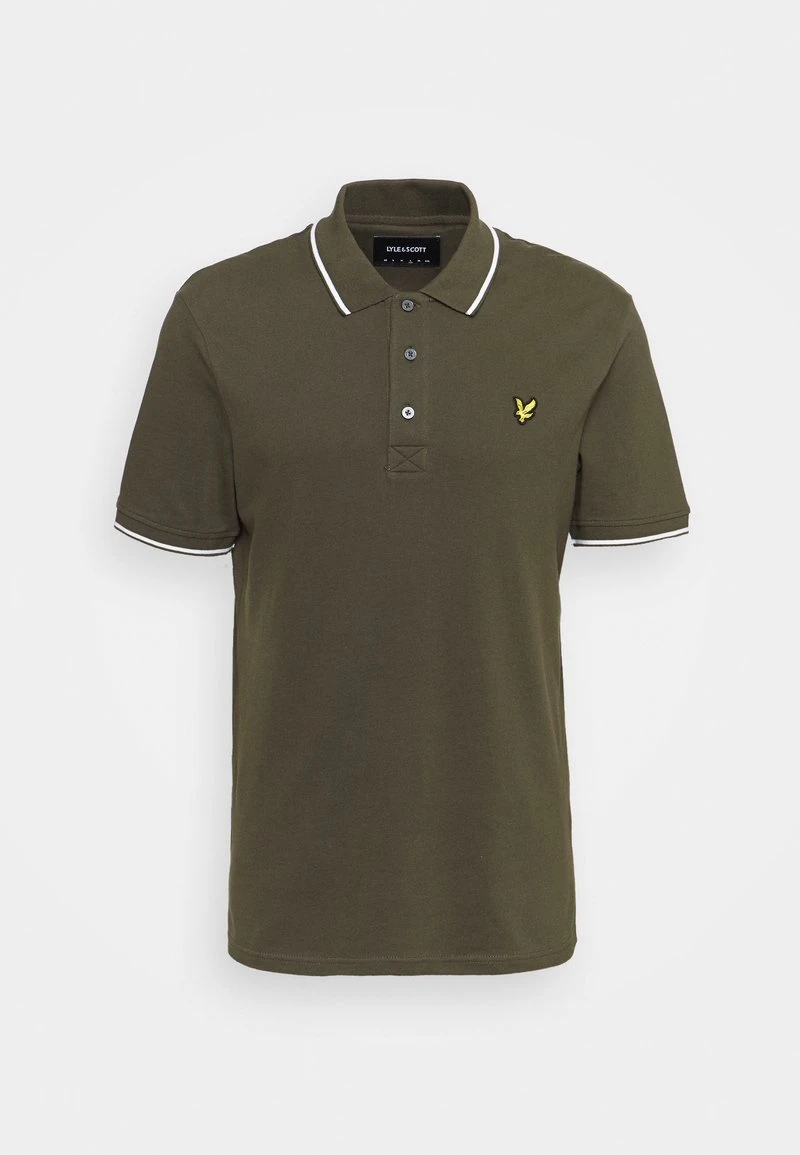 Lyle & Scott TIPPED - Poloshirt - Olive/white 7 Lyle & Scott TIPPED - Poloshirt - Olive/white – Bild 5