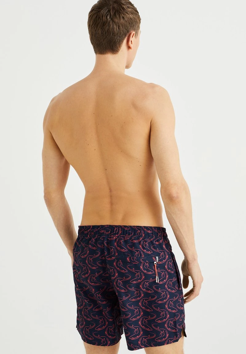 WE FASHION MET DESSIN - Badeshorts - Blue 4 WE FASHION MET DESSIN - Badeshorts - Blue – Bild 2