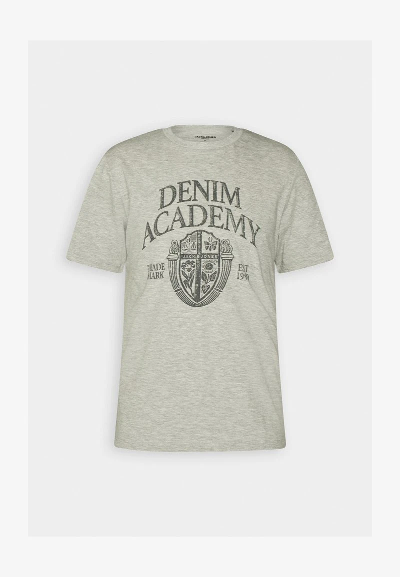 JACK&JONES Premium JPRBLUACADAMY TEE - T-Shirt Print - Cool Grey 6 JACK&JONES Premium JPRBLUACADAMY TEE - T-Shirt Print - Cool Grey – Bild 4