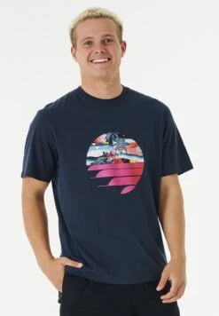 Rip Curl FILL ME UP - T-Shirt Print - Dark Navy -Indicode Jeans Verkäufe 5652cccbdaed4ed080cb33102969a5ba 1