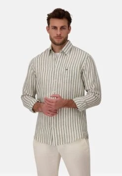 FYNCH-HATTON STILVOLLES - Hemd - Dusty Olive 12 FYNCH-HATTON STILVOLLES - Hemd - Dusty Olive -Indicode Jeans Verkäufe 5708f0a60c1e48a5aebaeba10afc042b