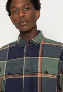 Abercrombie & Fitch HEAVYWEIGHT - Hemd - Turquoise Plaid -Indicode Jeans Verkäufe 5e768f63c1e74f018fc2a87435c308fa