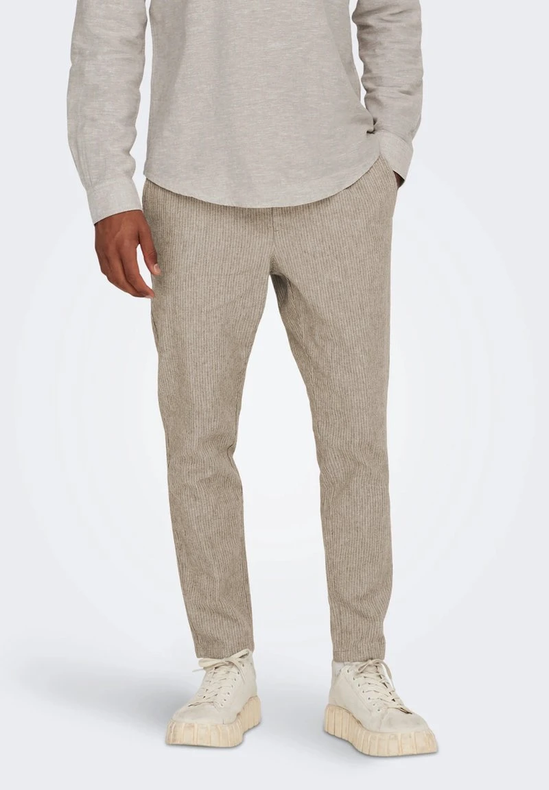 Only & Sons CROPPED LINUS - Jogginghose - Braun 3 Only & Sons CROPPED LINUS - Jogginghose - Braun