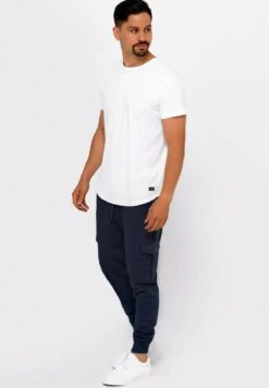 Indicode Jeans BENDNER - Cargohose - Navy Mix