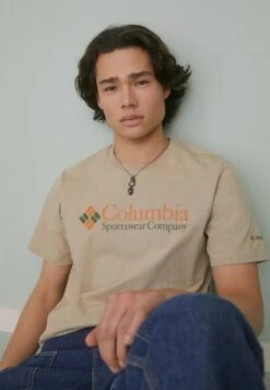 Columbia DESCHUTES VALLEY™ GRAPHIC TEE - T-Shirt Print - Ancient Fossil