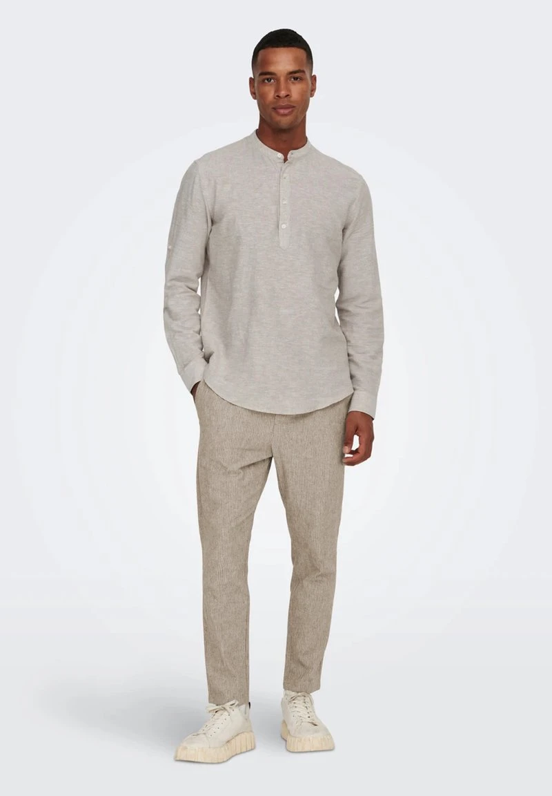 Only & Sons CROPPED LINUS - Jogginghose - Braun 4 Only & Sons CROPPED LINUS - Jogginghose - Braun – Bild 2