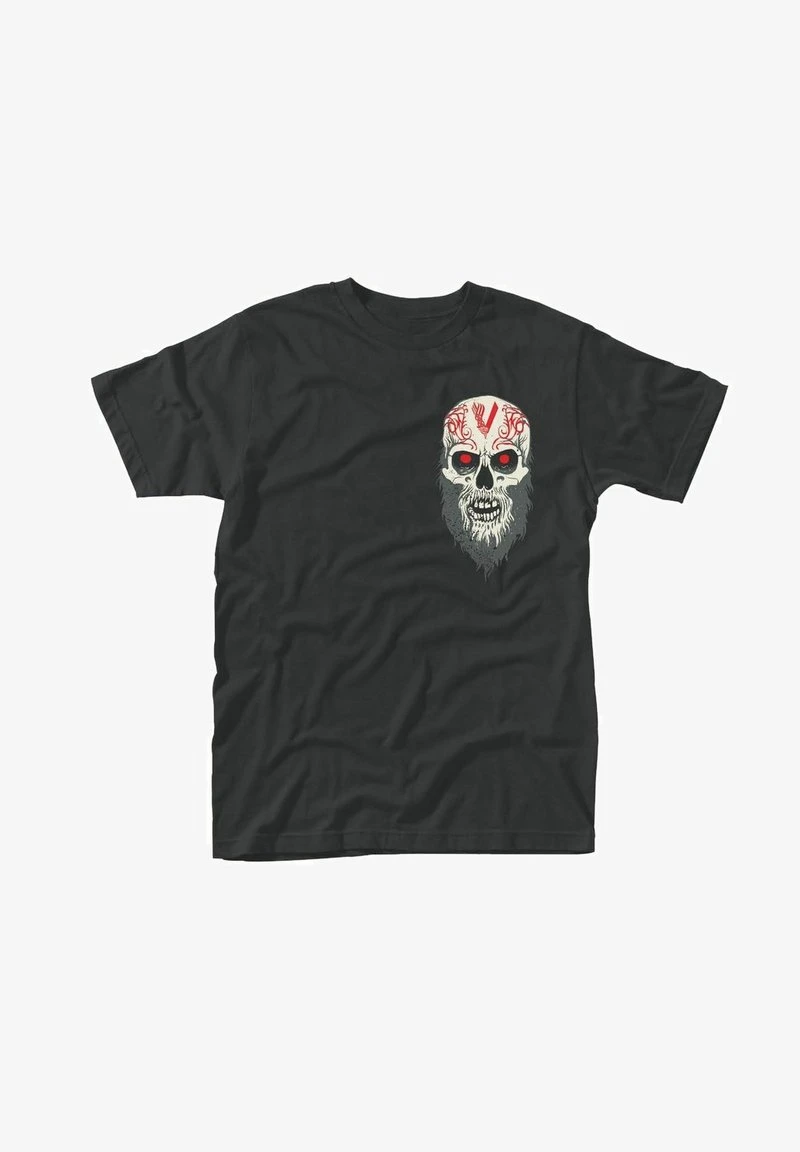 VIKINGS SKULL - T-Shirt Print - Black 5 VIKINGS SKULL - T-Shirt Print - Black – Bild 3