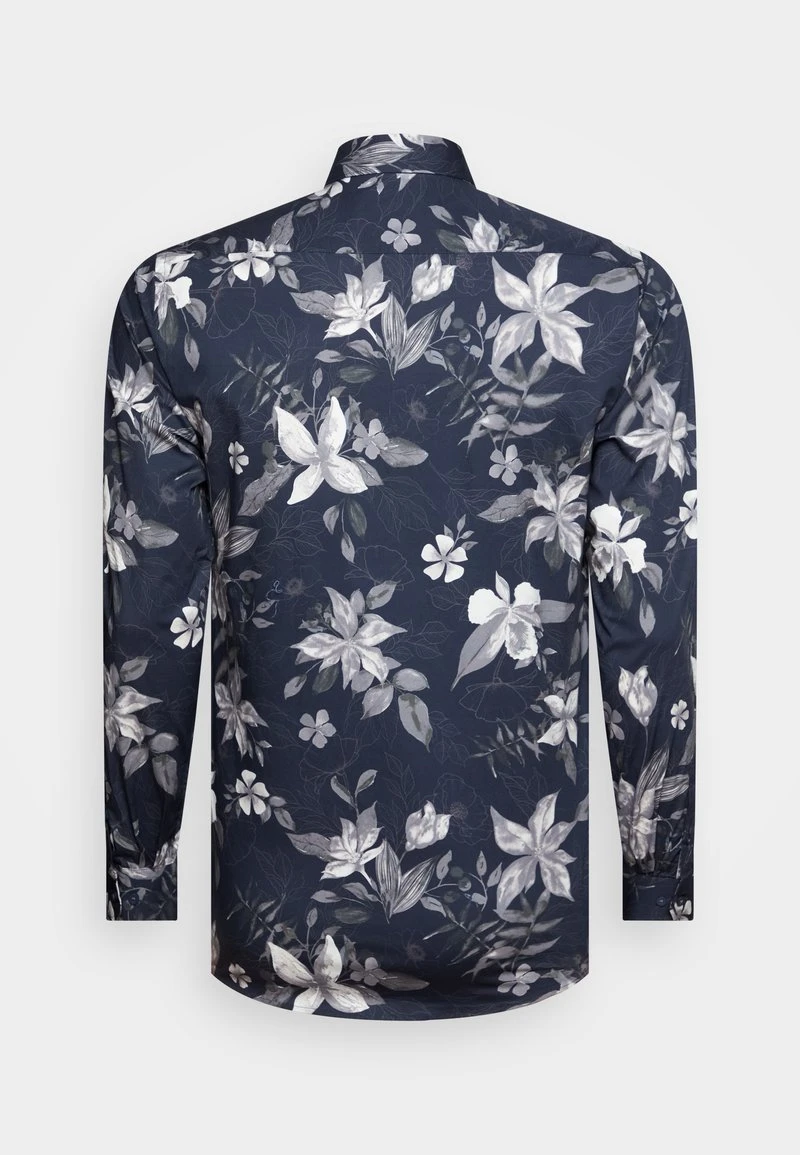 Lindbergh FLOWER SUPERFLEX - Hemd - Navy 4 Lindbergh FLOWER SUPERFLEX - Hemd - Navy – Bild 2