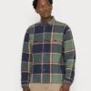 Abercrombie & Fitch HEAVYWEIGHT - Hemd - Turquoise Plaid