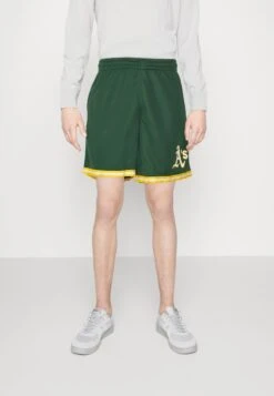 47 MLB OAKLAND ATHLETICS BACK COURT GRAFTON - Jogginghose - Dark Green