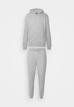 ZIP THRU SCRIPT TRACKSUIT - Jogginghose - Light Grey -Indicode Jeans Verkäufe 7b2a9838d2754ef3b4e9ea87a7bd9e7d