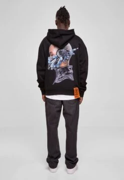 THE MASK ULTRA HEAVY COTTON BOX HOODY - T-Shirt Print - Black