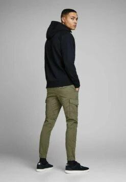Jack & Jones PAUL FLAKE AKM - Cargohose - Olive -Indicode Jeans Verkäufe 7f4857806ae1459cac3285bff723f14a
