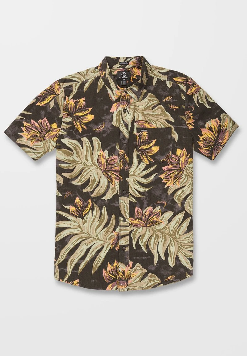 Volcom MARBLE FLORAL - Hemd - Rinsed Black 7 Volcom MARBLE FLORAL - Hemd - Rinsed Black – Bild 5