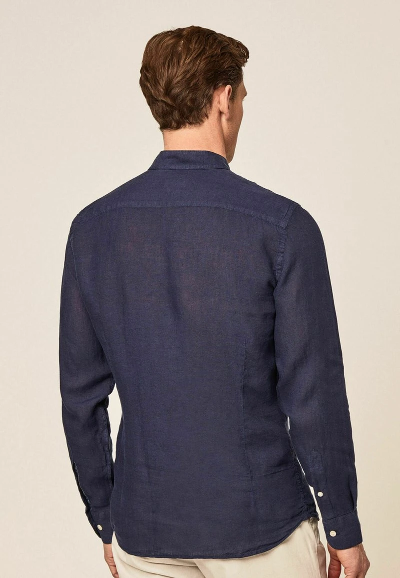 Hackett London GARMENT DYED P - Hemd - Navy 5 Hackett London GARMENT DYED P - Hemd - Navy – Bild 3