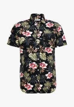 Jack & Jones JJEJACK SLIM FIT - Hemd - Black -Indicode Jeans Verkäufe 919359b078c247749fe9208606a8961e